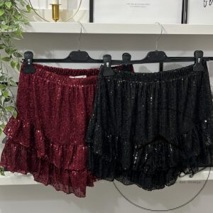 Pailletten Skort