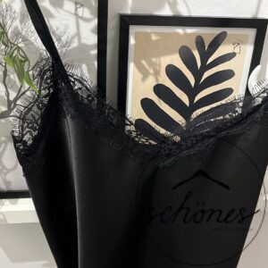 Spitzen Top schwarz