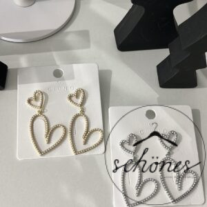 Ohrringe Perlen „Herz“