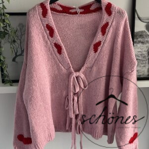 Cardigan „sun“ rot