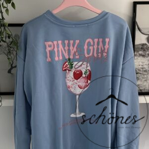 Pullover PINK GIN blau