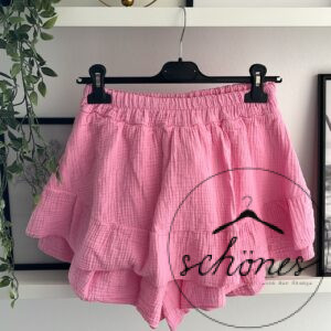 Musselin Hosenrock Rosa