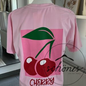 T-Shirt Cherry Rosa