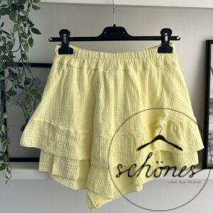 Musselin Hosenrock Gelb