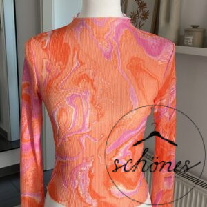 Oberteil Transparent Orange