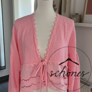 Jäckchen Musselin Lachs