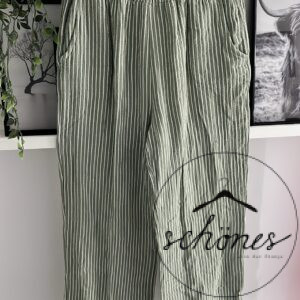 Musselin Hose gestreift