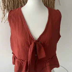 Musselin Weste Rost