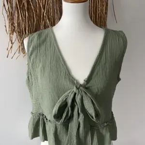 Musselin Weste Khaki