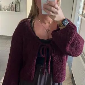 Cardigan Boucle Schleifi Bordeaux