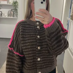 Cardigan Braun/Pink