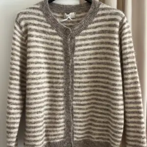 Cardigan gestreift Braun/Beige