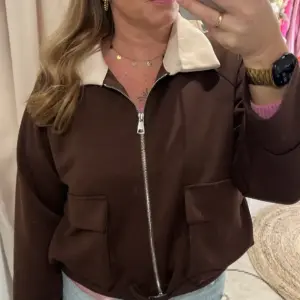 Soft Jacke Braun/Beige