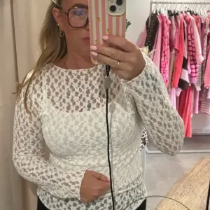 Spitzen Top Wei&szlig;