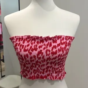Bandeaux Top Leo Rosa/Rot