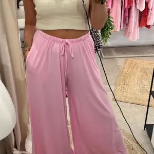 Viskose Hose Rosa