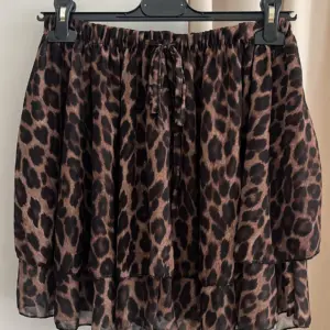 Luftiger Hosenrock Leo Dunkel